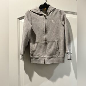 Unisex Polo Ralph Lauren Gray Kids Hoodie